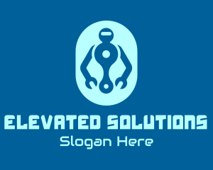 Robot Repair Service logo design