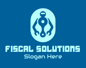 Robot Repair Service logo design