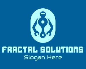 Robot Repair Service logo design