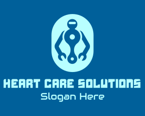 Robot Repair Service logo design