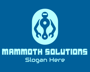 Robot Repair Service logo design