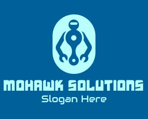 Robot Repair Service logo design