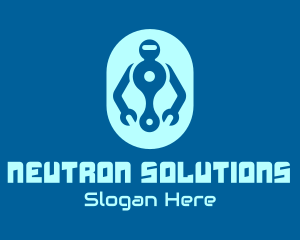 Robot Repair Service logo design