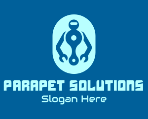 Robot Repair Service logo design