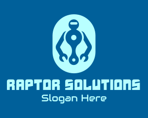 Robot Repair Service logo design