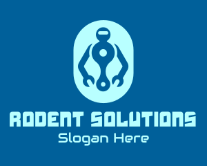 Robot Repair Service logo design