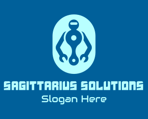 Robot Repair Service logo design