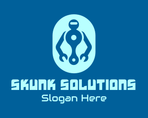 Robot Repair Service logo design