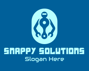 Robot Repair Service logo design