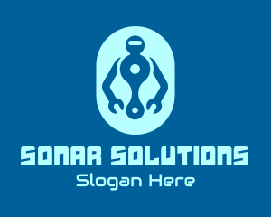 Robot Repair Service logo design