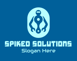 Robot Repair Service logo design