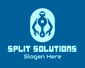 Robot Repair Service logo design