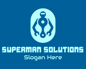 Robot Repair Service logo design