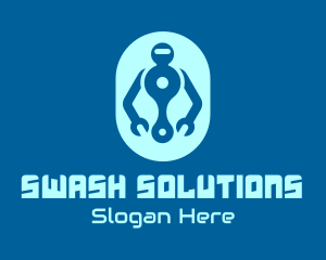 Robot Repair Service logo design