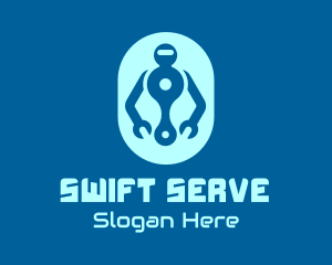 Service - Robot Repair Service logo design