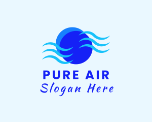 Air Breeze Cooling logo design