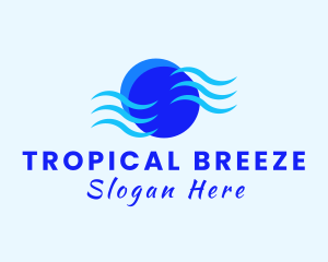 Air Breeze Cooling logo design