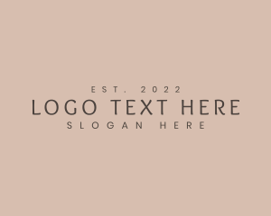 Design - Modern Fashion Studio logo design