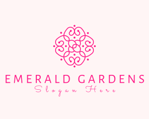 Elegant Flower Pattern  logo design