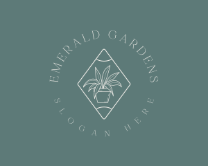 Garden Leaf Plant logo design