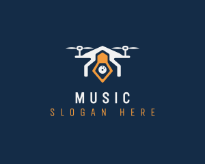 Surveillance - Drone Rotor Videography logo design