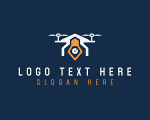 Aerial - Drone Rotor Videography logo design