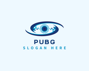 Digital Pixel Eye Logo
