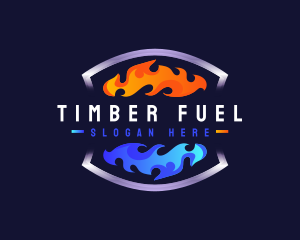 Flame Fuel Energy logo design