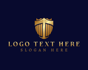 Firm - Premium Shield Letter T logo design