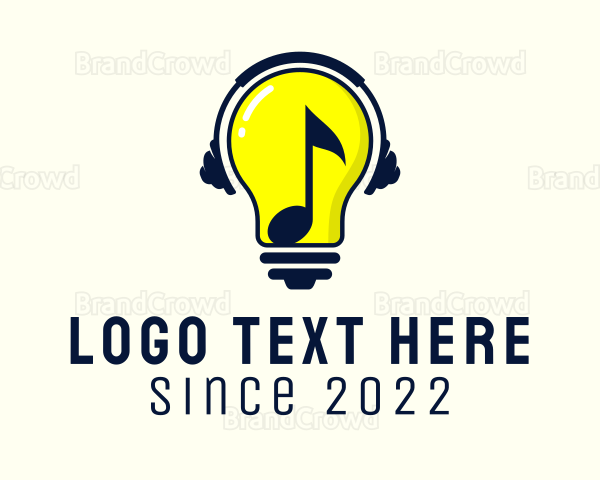 Light Bulb Music Studio Logo