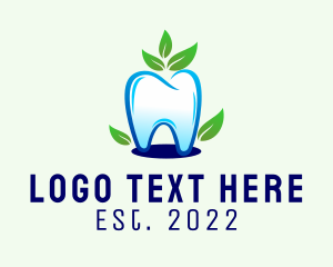 Toothbrush - Organic Dental Care logo design