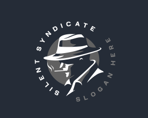 Mobster - Detective Mafia Mobster logo design