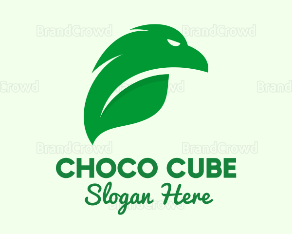 Green Eagle Leaf Logo