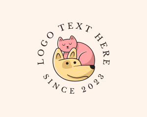 Cat - Pet Animal Kitten Dog logo design