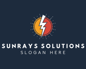 Thunder Solar Energy logo design