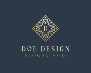 Flower Interior Design logo design