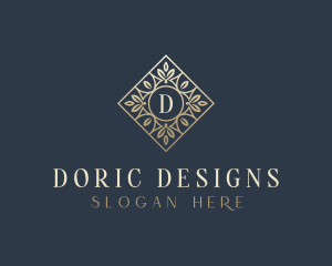 Flower Interior Design logo design