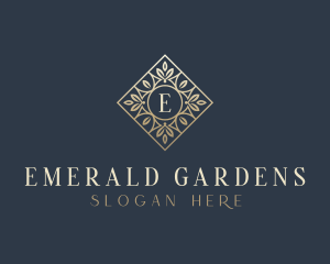 Flower Interior Design logo design