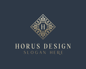 Flower Interior Design logo design