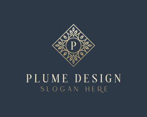 Flower Interior Design logo design