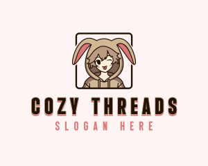 Anime Chibi Girl logo design