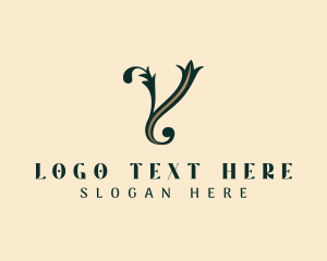 Letter Y - Elegant Decorative Fashion logo design