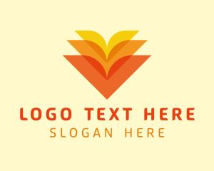 Application - Modern Media Tech Book logo design