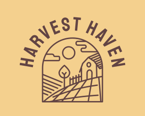 Farm Hill House logo design