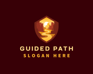 Desert Canyon Path logo design