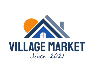 Village - Housing Village Subdivision logo design