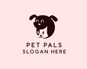 Dog Cat Pet Shop logo design