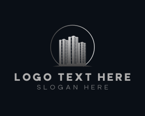 Condominium - City State Tower Buildings logo design
