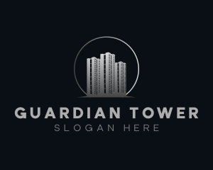 City State Tower Buildings logo design