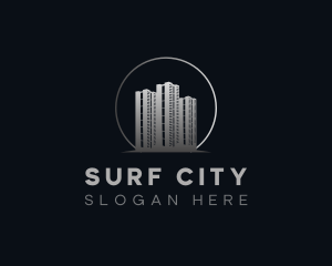 City State Tower Buildings logo design